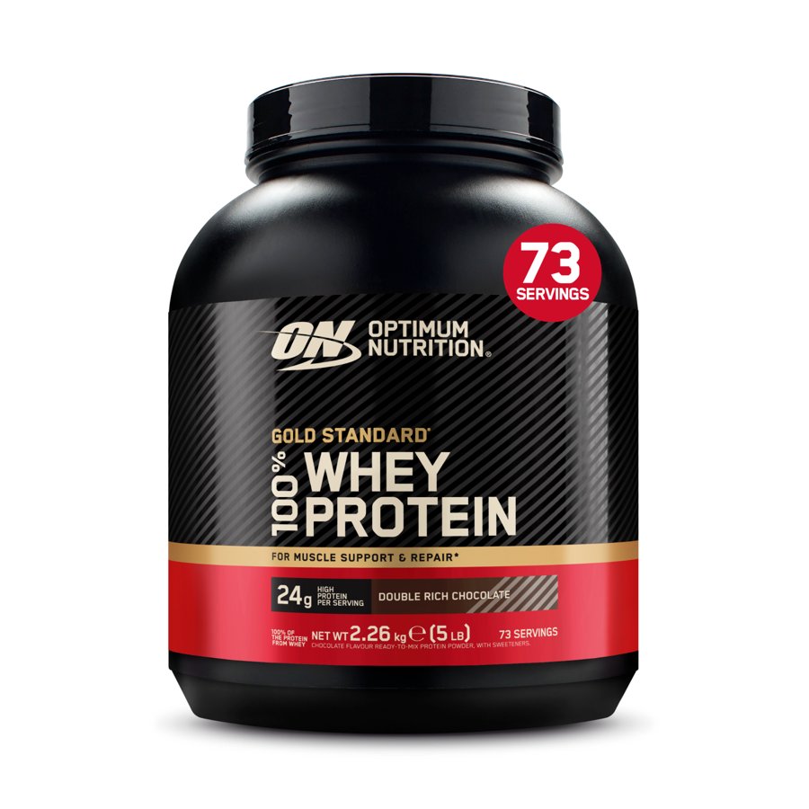 Optimum Nutrition Gold Standard 100% Whey, Double Rich Chocolate